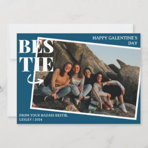 Cartes Pour Fêtes Annuelles Elégant Best Friends Galentine's day Bestie photo