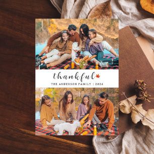 Cartes Pour Fêtes Annuelles Elégant Bon thanksgiving moderne Automne 2 Photo