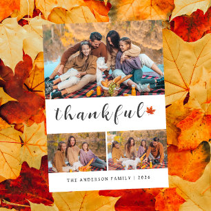Cartes Pour Fêtes Annuelles Elégant Bon thanksgiving moderne Automne 3 Photo