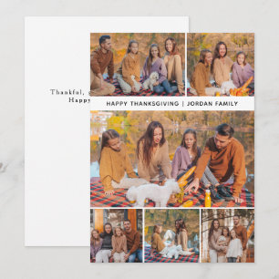 Cartes Pour Fêtes Annuelles Elégant Bon thanksgiving moderne Automne 6 Photo