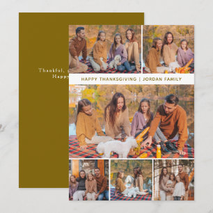 Cartes Pour Fêtes Annuelles Elégant Bon thanksgiving moderne Automne 6 Photo