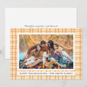 Cartes Pour Fêtes Annuelles Elégant Bon thanksgiving moderne photo d'automne