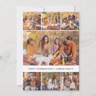 Cartes Pour Fêtes Annuelles Elégant Bon thanksgiving moderne photo d'automne