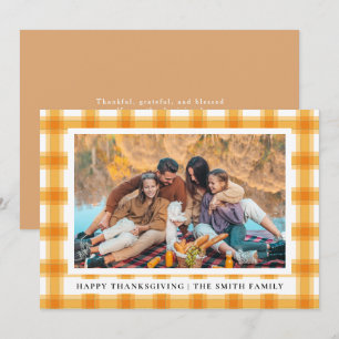 Cartes Pour Fêtes Annuelles Elégant Bon thanksgiving moderne photo d'automne