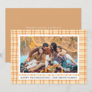 Cartes Pour Fêtes Annuelles Elégant Bon thanksgiving moderne photo d'automne