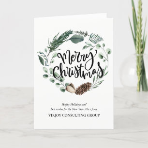 Cartes Pour Fêtes Annuelles Elégant Eucalyptus Pine Verdure Photo Business