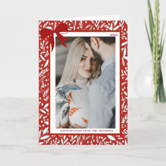 Cartes Pour Fêtes Annuelles Elegant Greeting Holiday Card