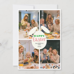 Cartes Pour Fêtes Annuelles Elégant heureux OEufs de Pâques Famille 4 photo