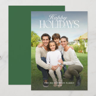 Cartes Pour Fêtes Annuelles Élégant Joyeuses Fêtes Photo Noël
