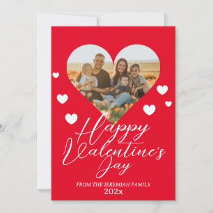 Cartes Pour Fêtes Annuelles Elegant Love Heureuse Sainte-Valentin Photo de fam