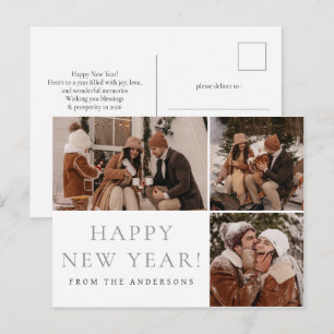 Cartes Pour Fêtes Annuelles Élégant Mini Nouvel An Cheers Famille 3 Photo