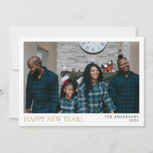 Cartes Pour Fêtes Annuelles Élégant Mini Nouvel An Salutations Famille Photo