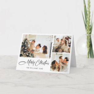 Cartes Pour Fêtes Annuelles Élégant minimaliste moderne Noël 5 photo