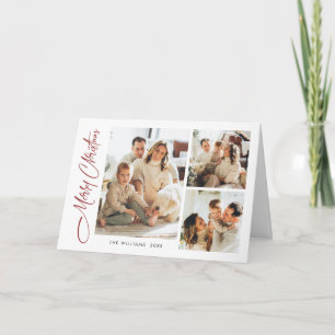 Cartes Pour Fêtes Annuelles Élégant minimaliste moderne Noël 5 photo
