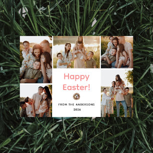 Cartes Pour Fêtes Annuelles Elegant Moderne Minimaliste Joyeuses Pâques 5 Phot