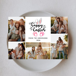 Cartes Pour Fêtes Annuelles Elegant Moderne Minimaliste Joyeuses Pâques 5 Phot