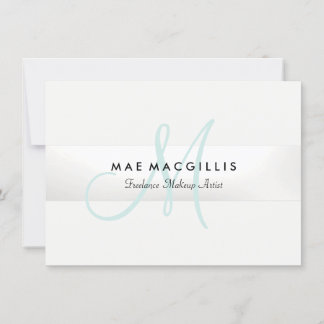 Cartes Pour Fêtes Annuelles Élégant Monogramme Silver Stripe Certificat cadeau