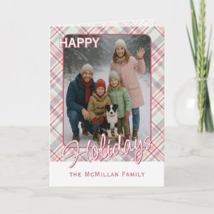 Cartes Pour Fêtes Annuelles Élégant Motif plat rustique élégant