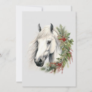 Cartes Pour Fêtes Annuelles Élégant Noël équin