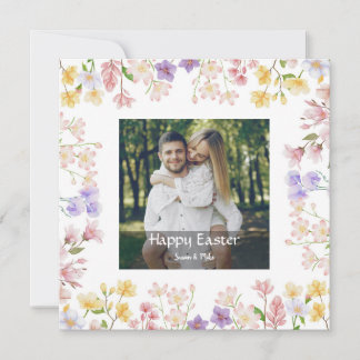 Cartes Pour Fêtes Annuelles Elegant Personalized Photo Happy Easter