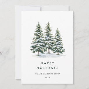 Cartes Pour Fêtes Annuelles Elégant Pine Tree Noël Accueil d'entreprise