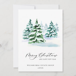 Cartes Pour Fêtes Annuelles Elégant Pine Tree Noël Accueil d'entreprise