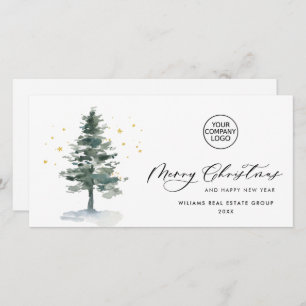 Cartes Pour Fêtes Annuelles Elégant Pine Tree Noël Accueil d'entreprise