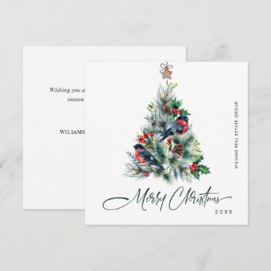 Cartes Pour Fêtes Annuelles Elégant Pine Tree Noël Accueil d'entreprise