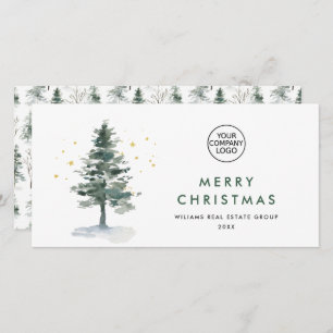Cartes Pour Fêtes Annuelles Elégant Pine Tree Noël Accueil d'entreprise