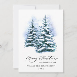 Cartes Pour Fêtes Annuelles Elégant Pine Tree Noël Accueil d'entreprise