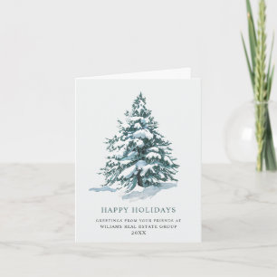 Cartes Pour Fêtes Annuelles Elégant Pine Tree Noël Accueil d'entreprise