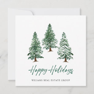 Cartes Pour Fêtes Annuelles Elégant Pine Tree Noël Accueil d'entreprise