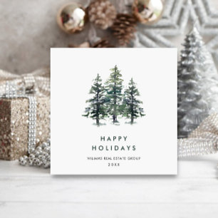 Cartes Pour Fêtes Annuelles Elégant Pine Tree Noël Accueil d'entreprise