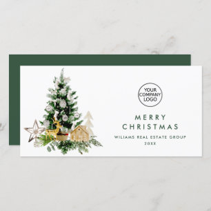Cartes Pour Fêtes Annuelles Elégant Pine Tree Noël Accueil d'entreprise