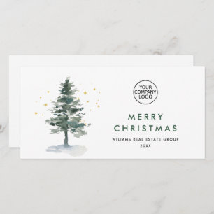 Cartes Pour Fêtes Annuelles Elégant Pine Tree Noël Accueil d'entreprise