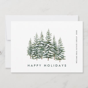 Cartes Pour Fêtes Annuelles Elégant Pine Tree Noël Société Salutation
