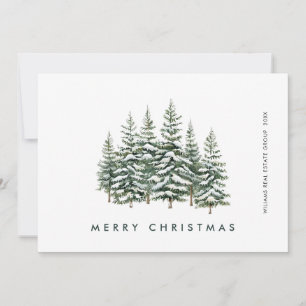 Cartes Pour Fêtes Annuelles Elégant Pine Tree Noël Société Salutation