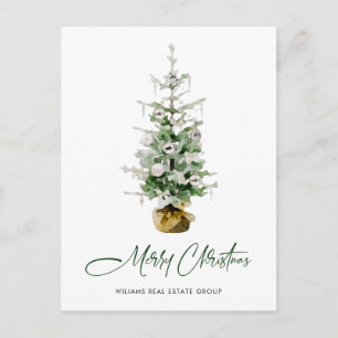 Cartes Pour Fêtes Annuelles Elégant Pine Tree Noël Société Salutation