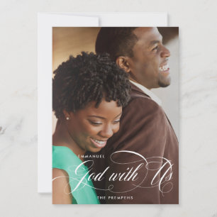 Cartes Pour Fêtes Annuelles Elégant Religieux Emmanuel Dieu Avec Nous Photo