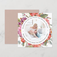 Elégant rose Peony Script moderne Aquarelle Floral
