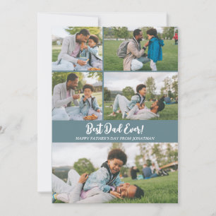 Cartes Pour Fêtes Annuelles Élégant Simple Meilleur Papa Jamais Fête des pères