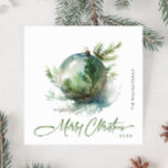 Cartes Pour Fêtes Annuelles Elégante aquarelle Noël Ornament Salutation<br><div class="desc">N'hésitez pas à me contacter si vous avez besoin d'aide ou d'un nouvel article. Je réponds bientôt.</div>