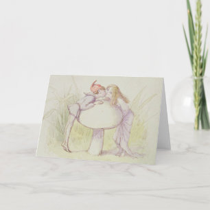 Cartes Pour Fêtes Annuelles Elf et une fée