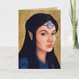 Cartes Pour Fêtes Annuelles Elf Princess
