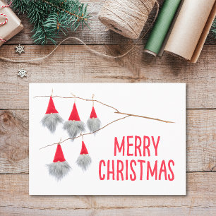 Cartes Pour Fêtes Annuelles Elfe de Noël Artisanal – Vœux de Fêtes Chaleureux