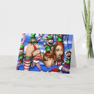 Cartes Pour Fêtes Annuelles Elfes, elfes, et plus d'elfes