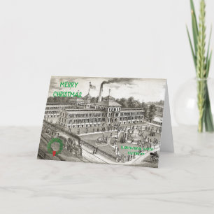 CARTES POUR FÊTES ANNUELLES ELGIN NATIONAL WATCH COMPANY ELGIN ILLINOIS 1871