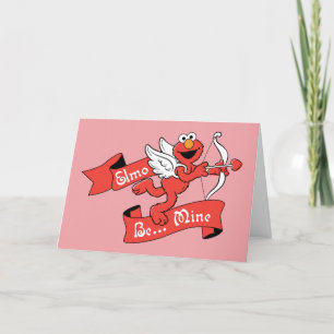 Cartes Pour Fêtes Annuelles Elmo la Cupidon de la Saint-Valentin