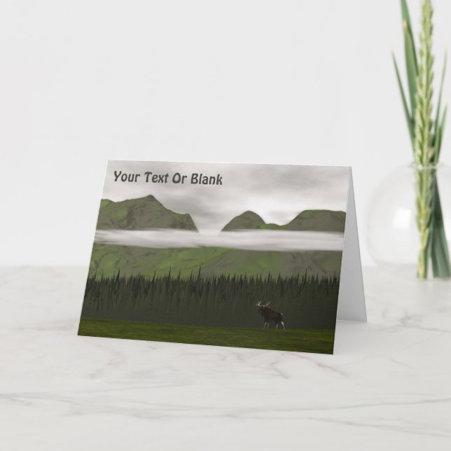 Cartes Pour Fêtes Annuelles Emerald Alaska (Devant)