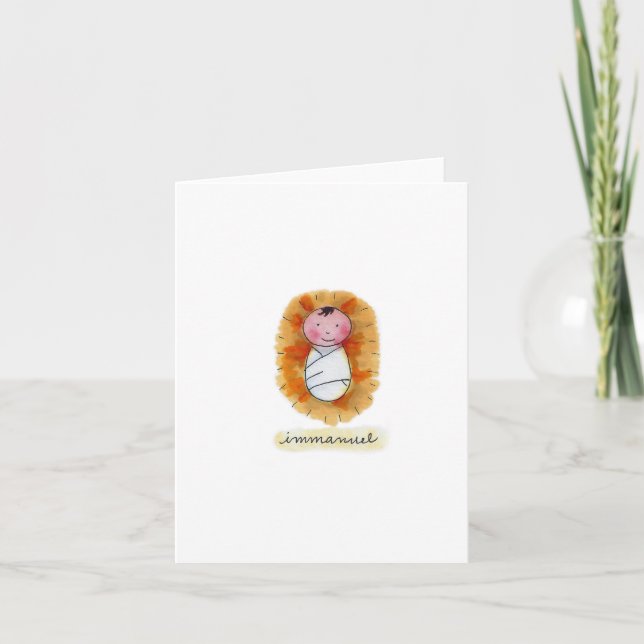 Cartes Pour Fêtes Annuelles Emmanuel (Devant)